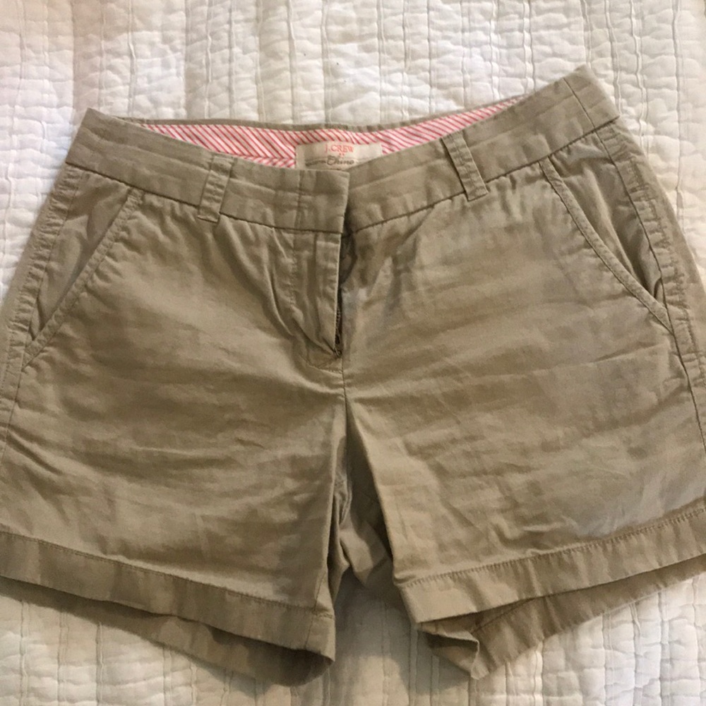 J Crew Khaki Shorts